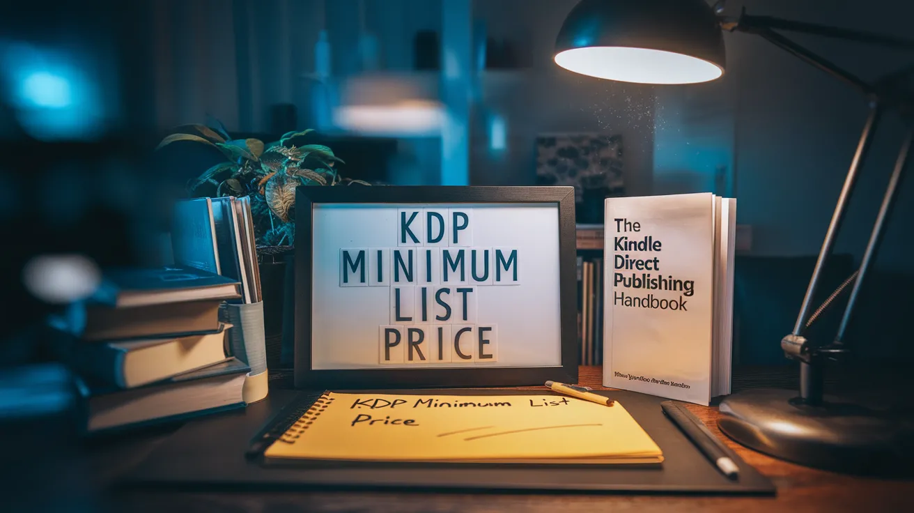kdp minimum list price